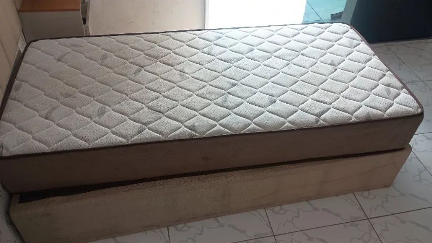 Cama de Solteiro Ortopedia (base+colchão) - Foto 3