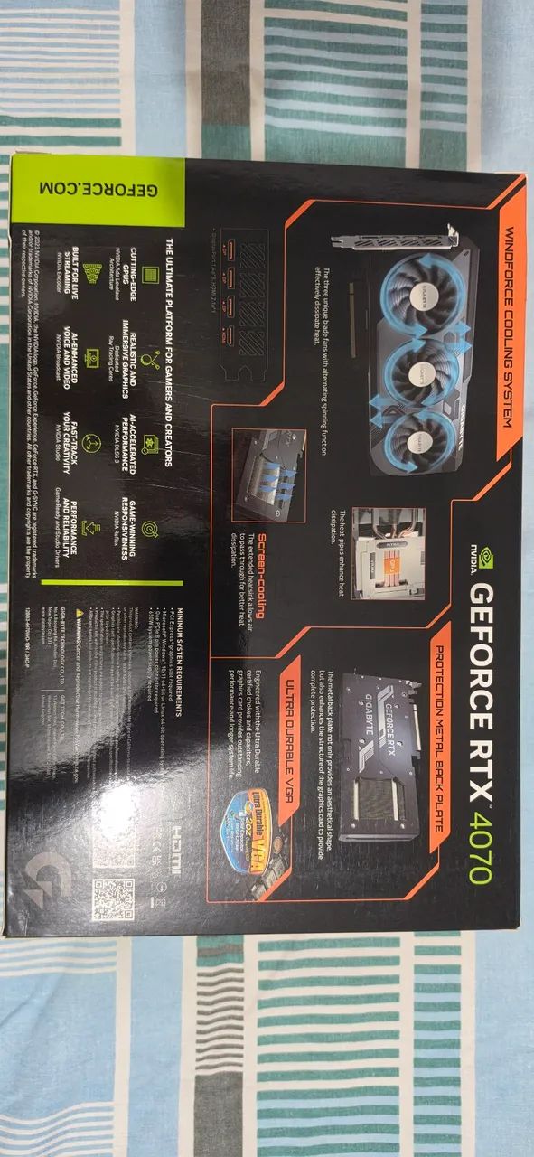 RTX4070 OC 12GB Gigabyte Windforce  - Foto 4