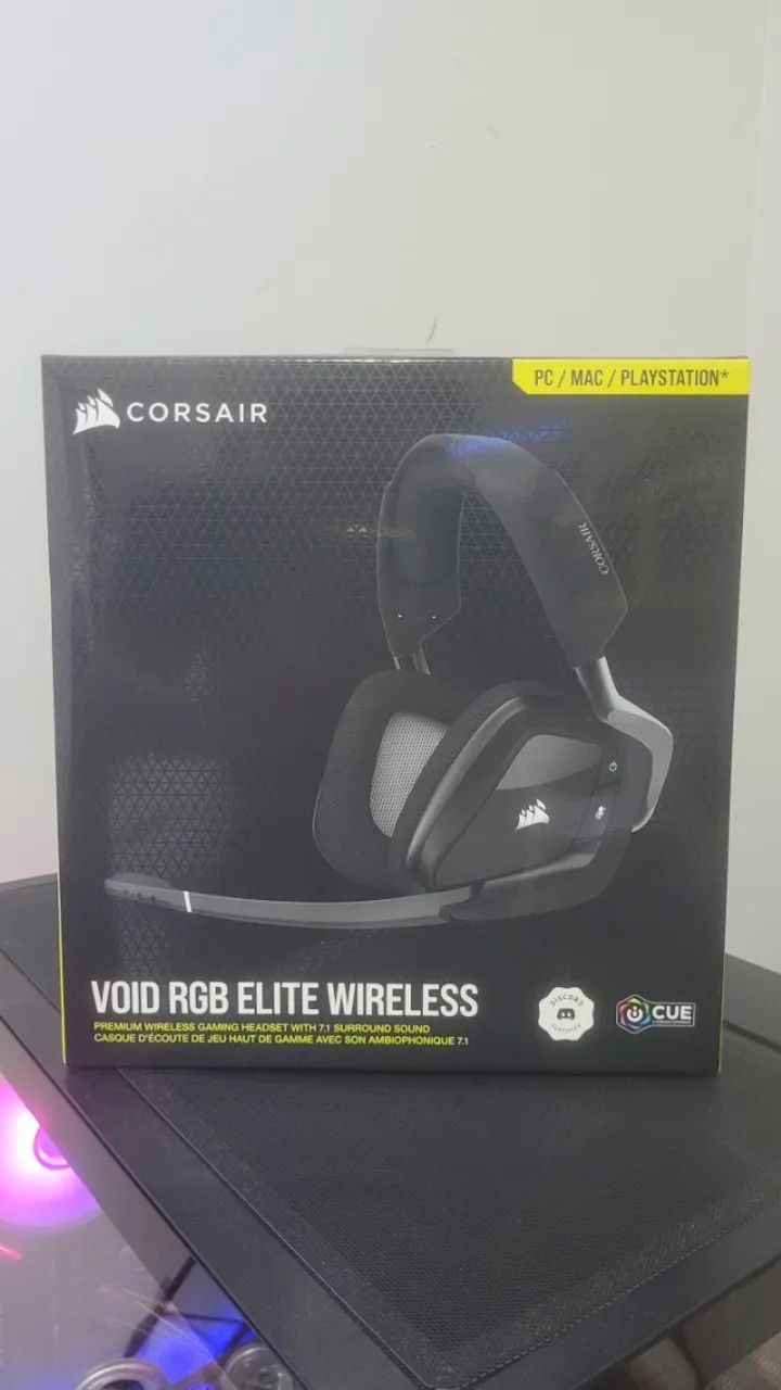 Hedset Corsair Void Elite 7.1 RGB - Foto 3