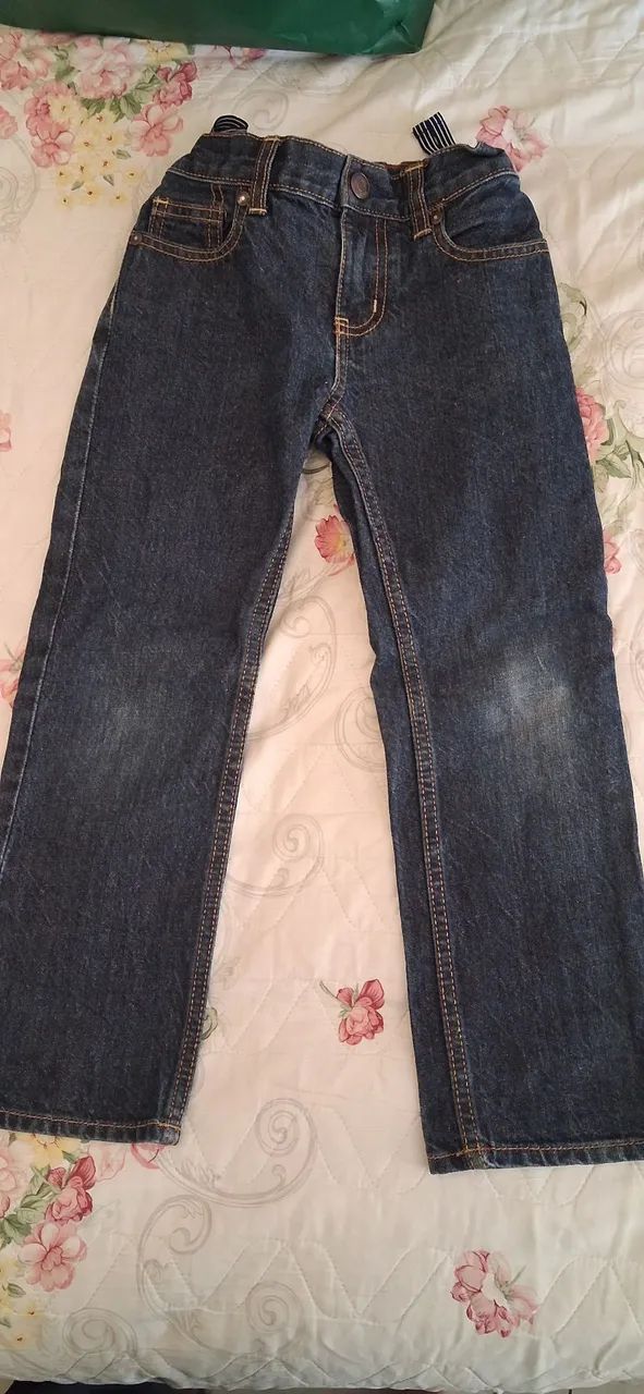 Calça jeans infantil nova 5 anos