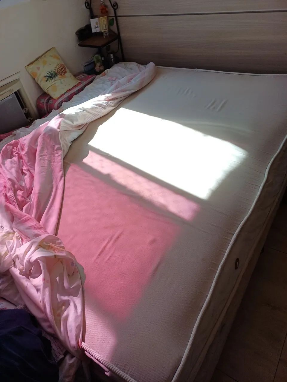 Cama Queen Casal Com Colchão  - Foto 3