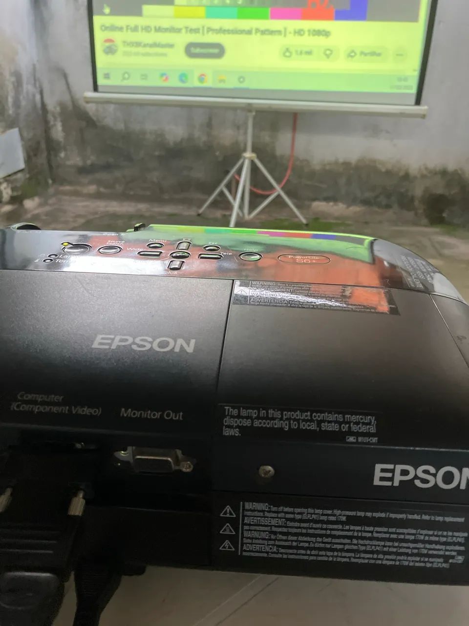 Projetor Epson S6+ - Foto 6