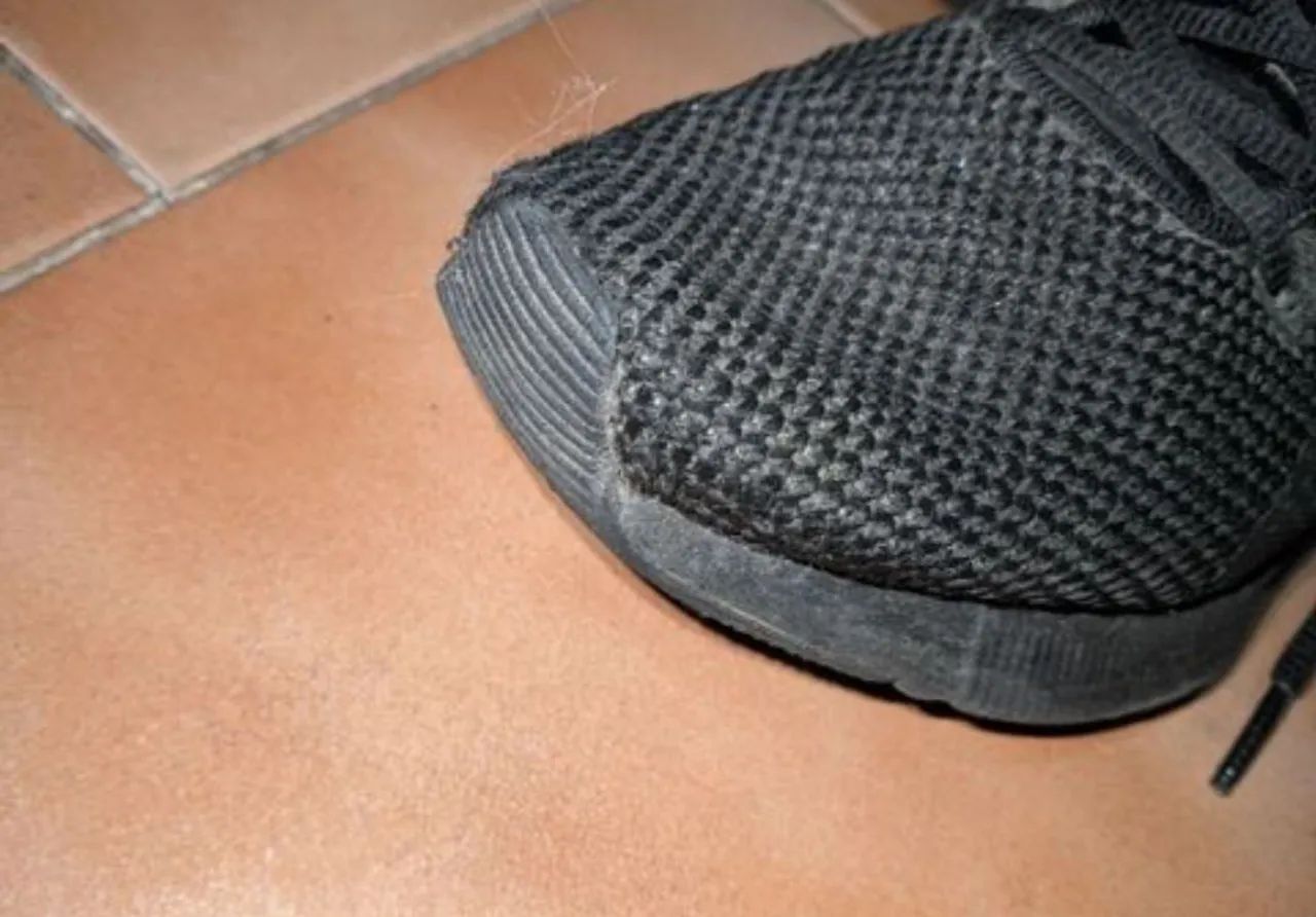 tênis puma flyer runner preto 38 - Foto 4
