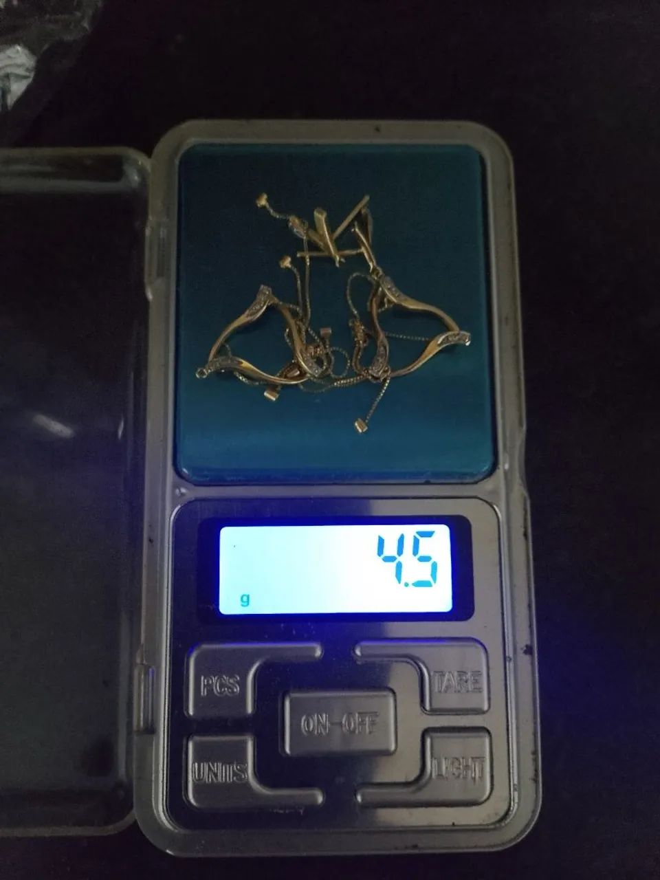 Ouro 18k 750 quero 500 na g - Foto 3