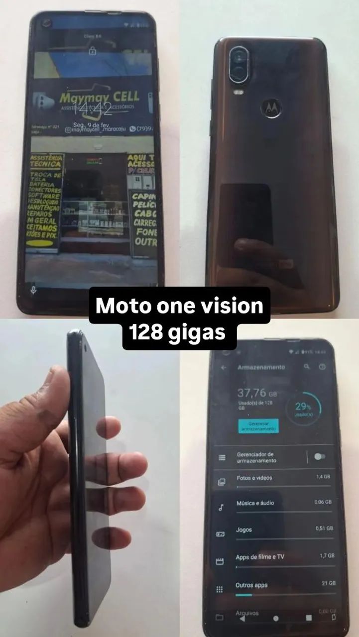 Moto one vision 
