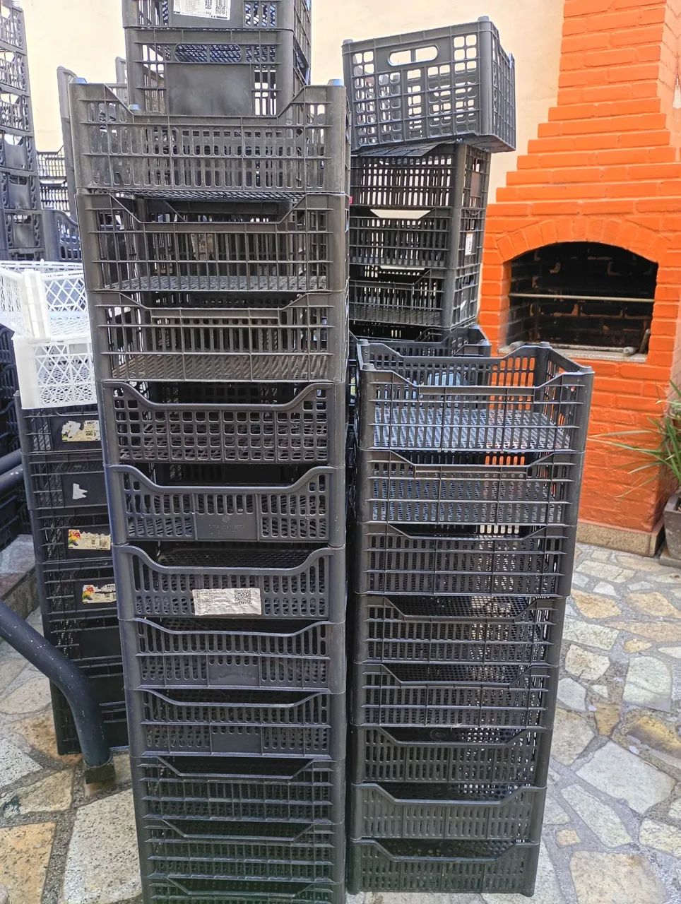CAIXA PLÁSTICA PARA ORGANIZAR SEUS OBJETOS ESTOQUE DE FÁCIL ENCAIXE E EMPILHAMENTO LEVE - Foto 2