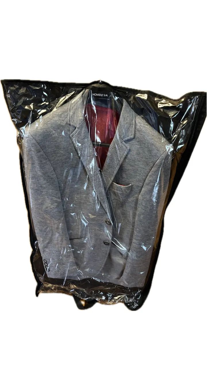 Blazer cinza + capa protetora - Foto 2