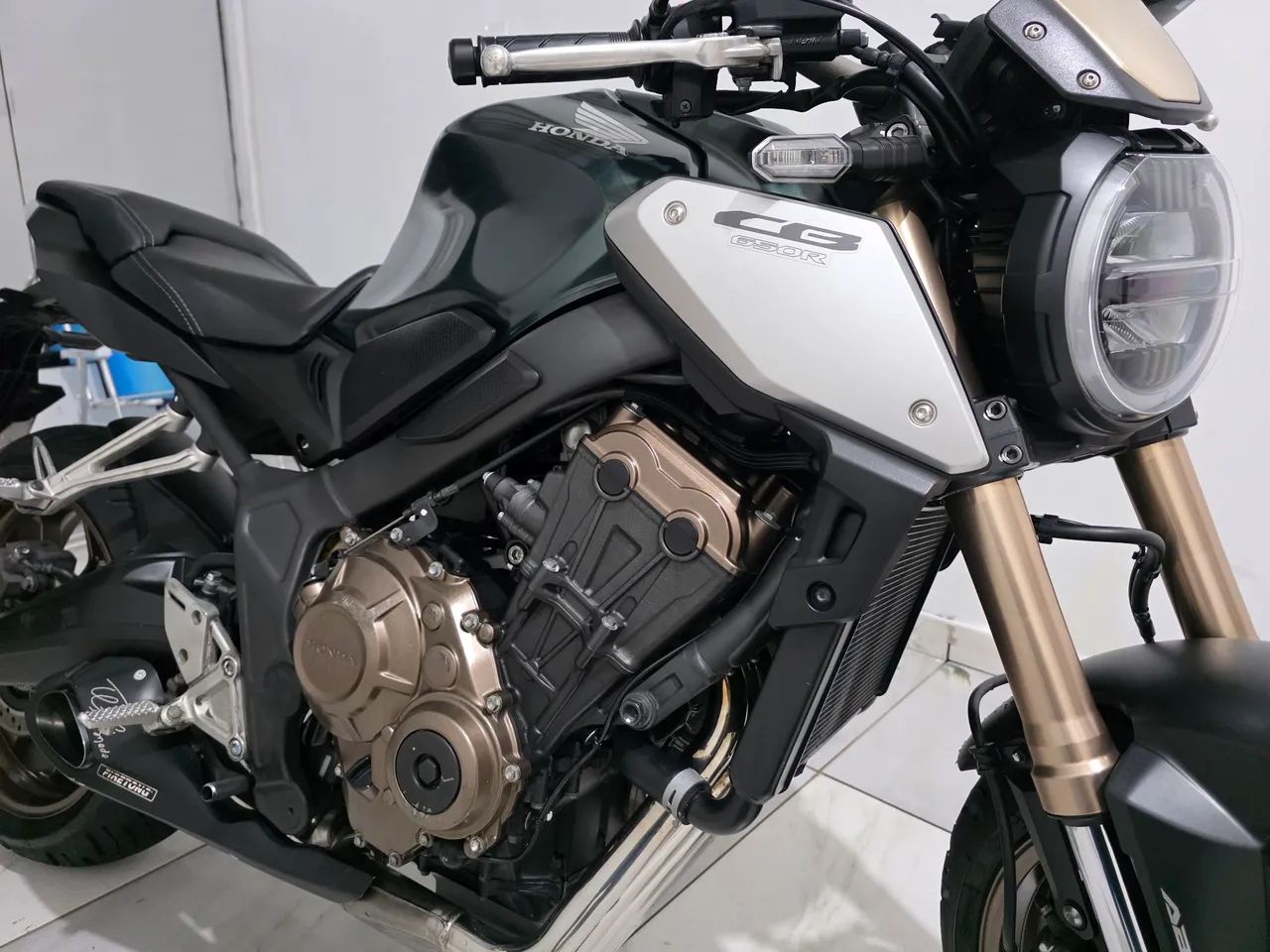 Cb 650r verde  - Foto 3