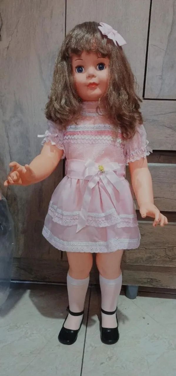 Boneca amiguinha da estrela com vestido cor de rosa - Foto 2