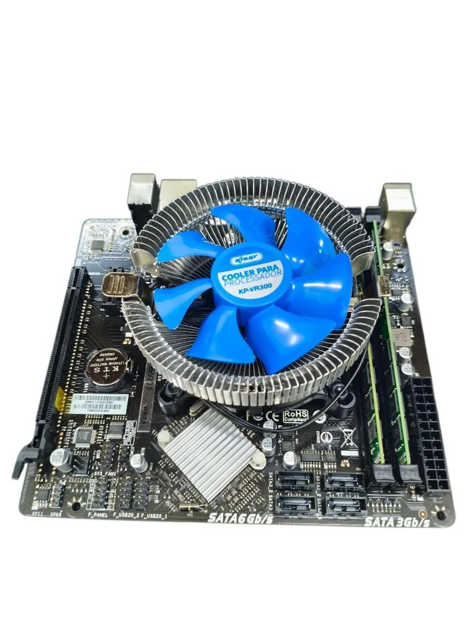 1kit biostar h81+i5-4590+1x4gb ram - Foto 2