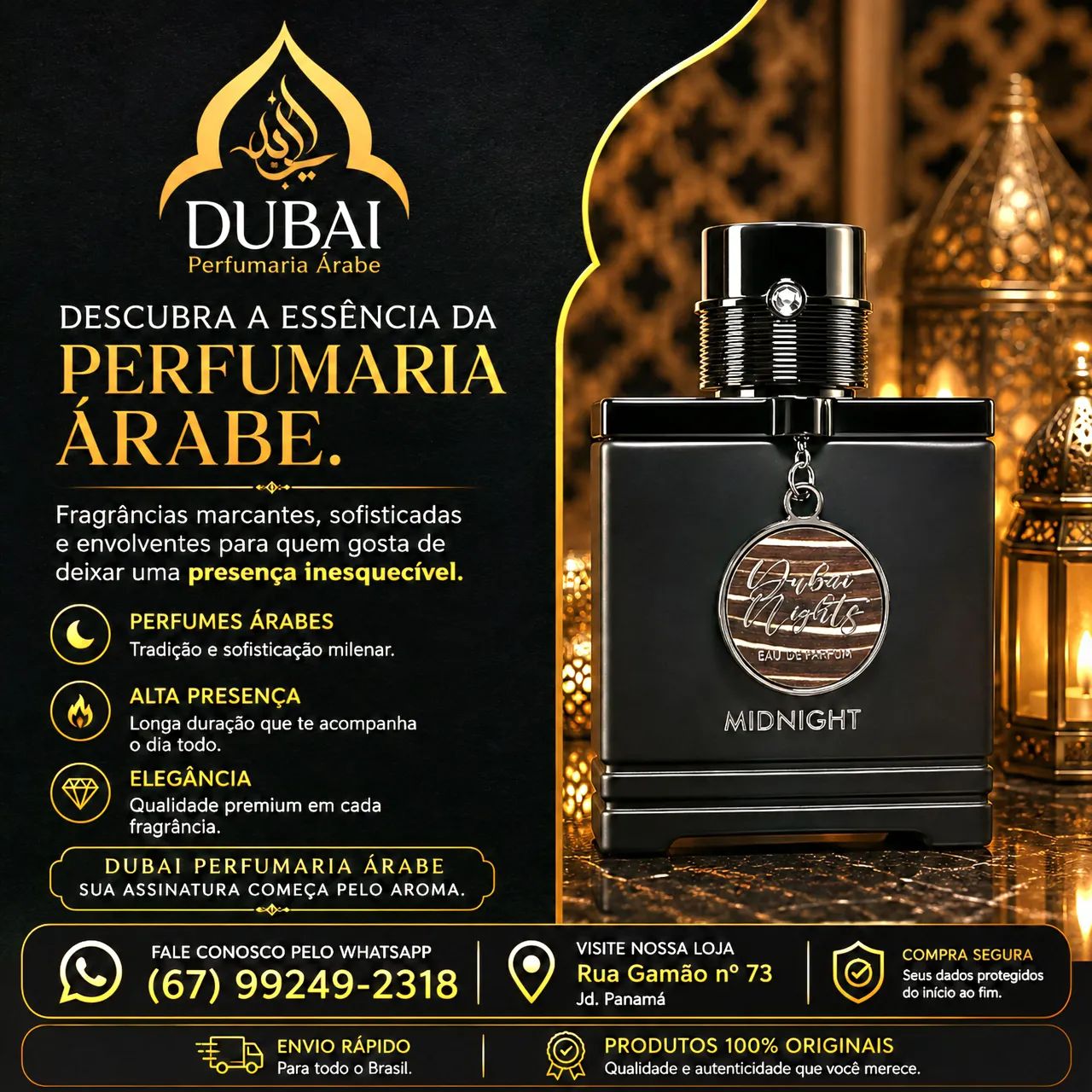  Dubai Perfumaria Árabe e importados originais 