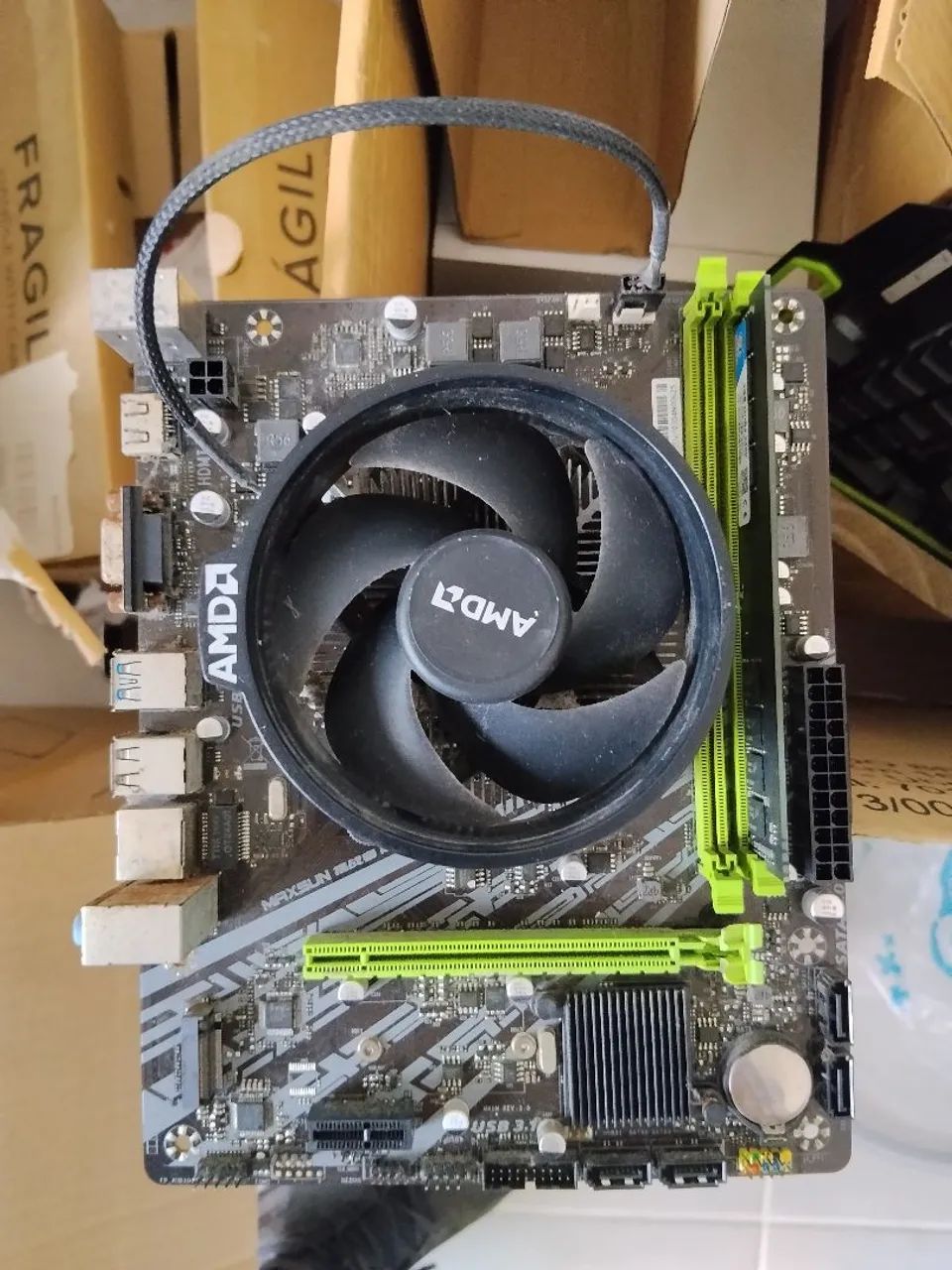 Kit Ryzen 5 1400 8gb maxsun - Foto 2