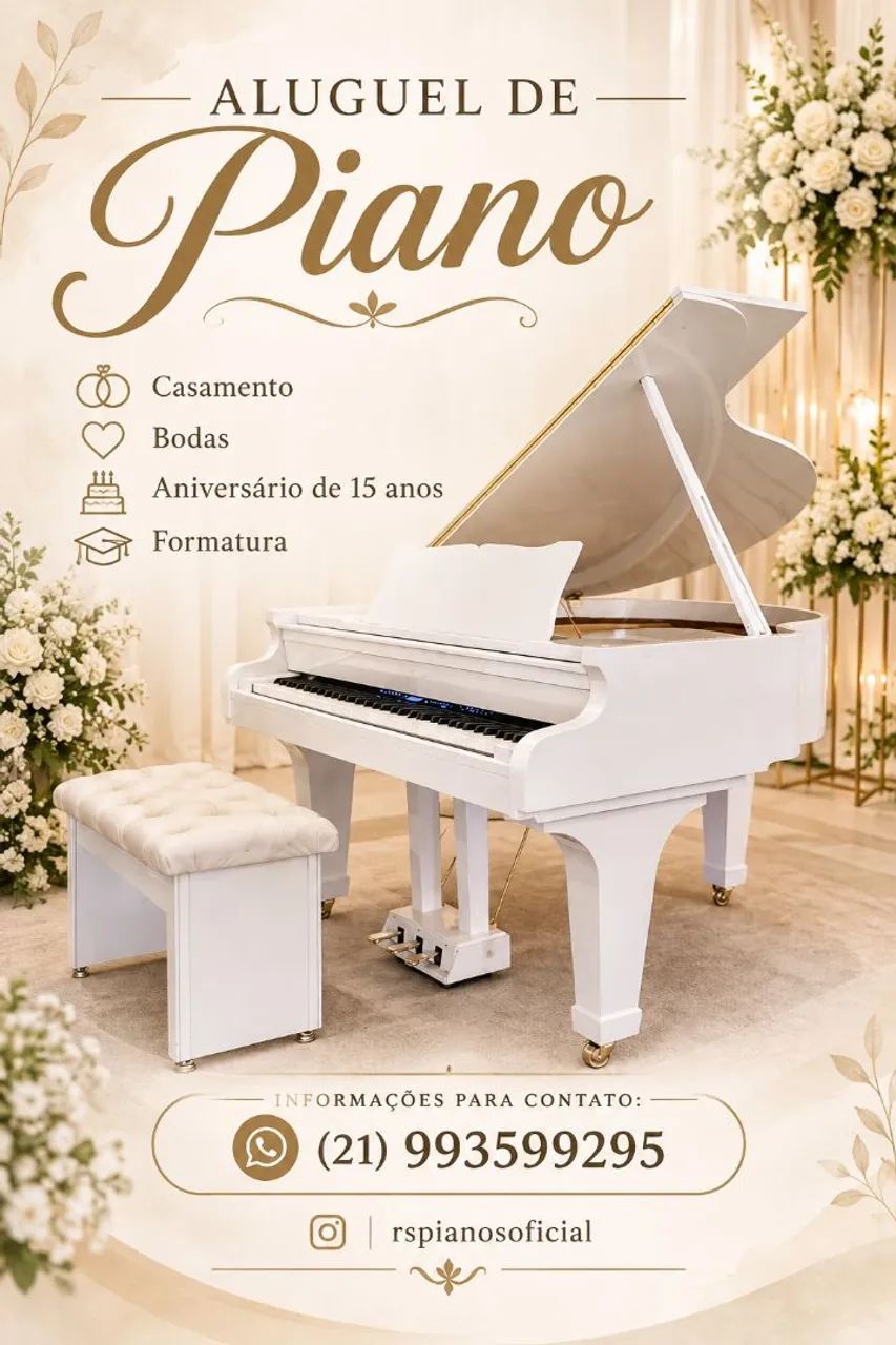 Aluguel de piano 
