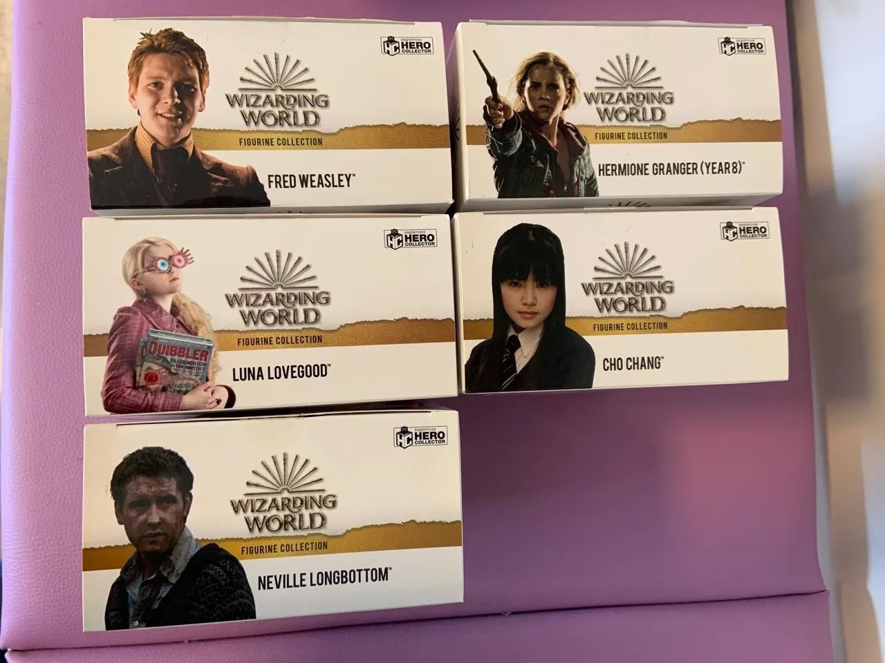 Harry Potter Wizarding World Eaglemoss 5 Personagens  - Foto 2