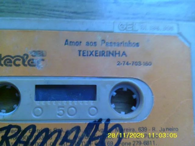 Fitas K7 Teixerinha ótimo som sem estojos