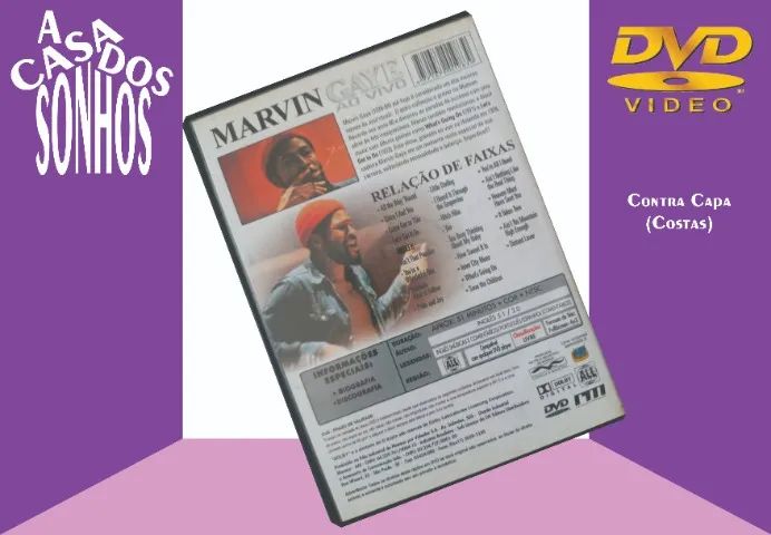 DVD Marvin Gaye - Ao Vivo - Foto 2