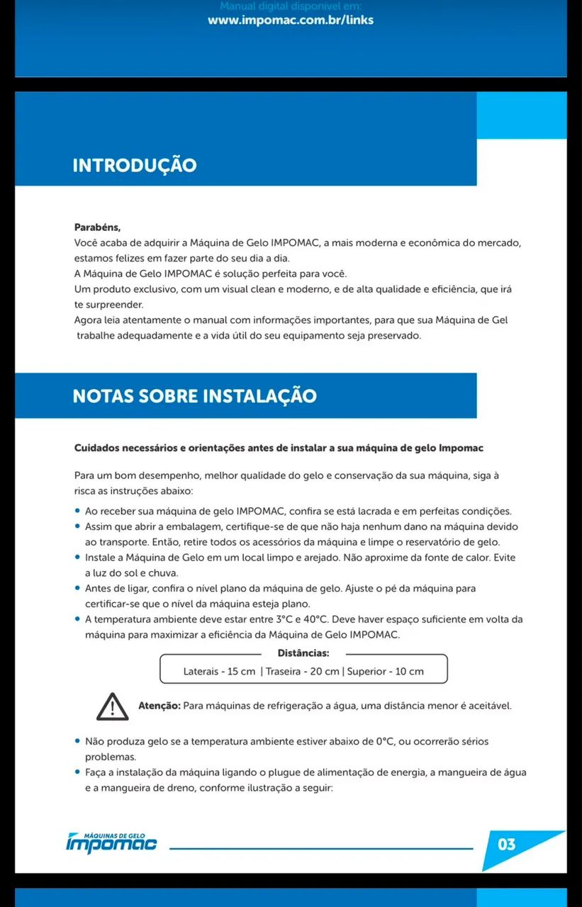Máquina de Gelo - ímpomac TH-80  6 meses de uso!! - Foto 4