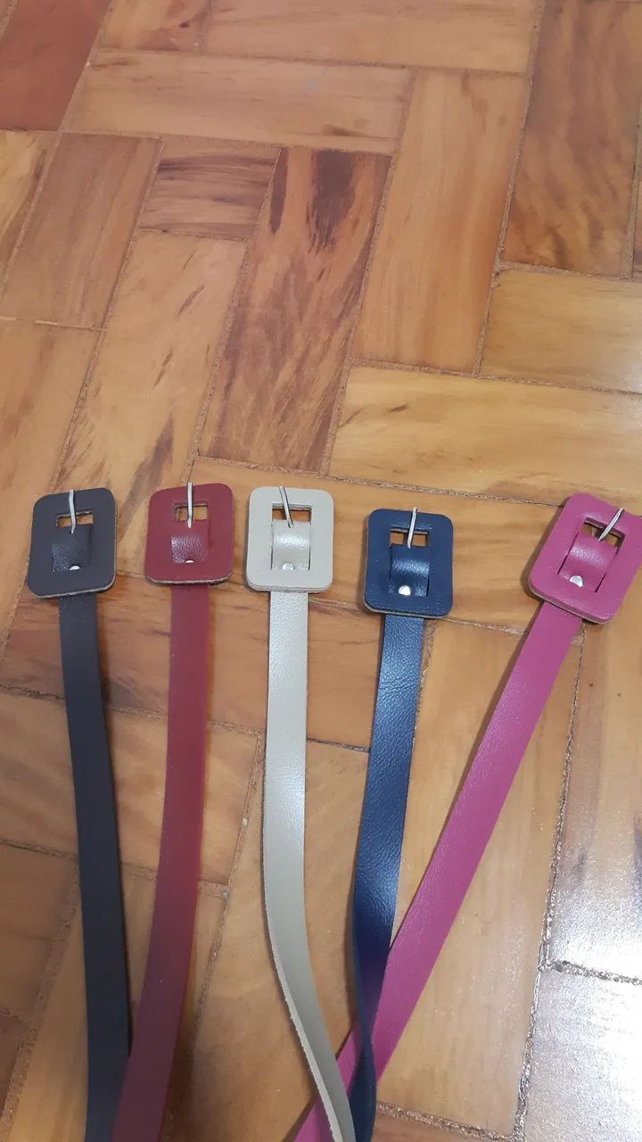5 Cintos femininos pequeno 