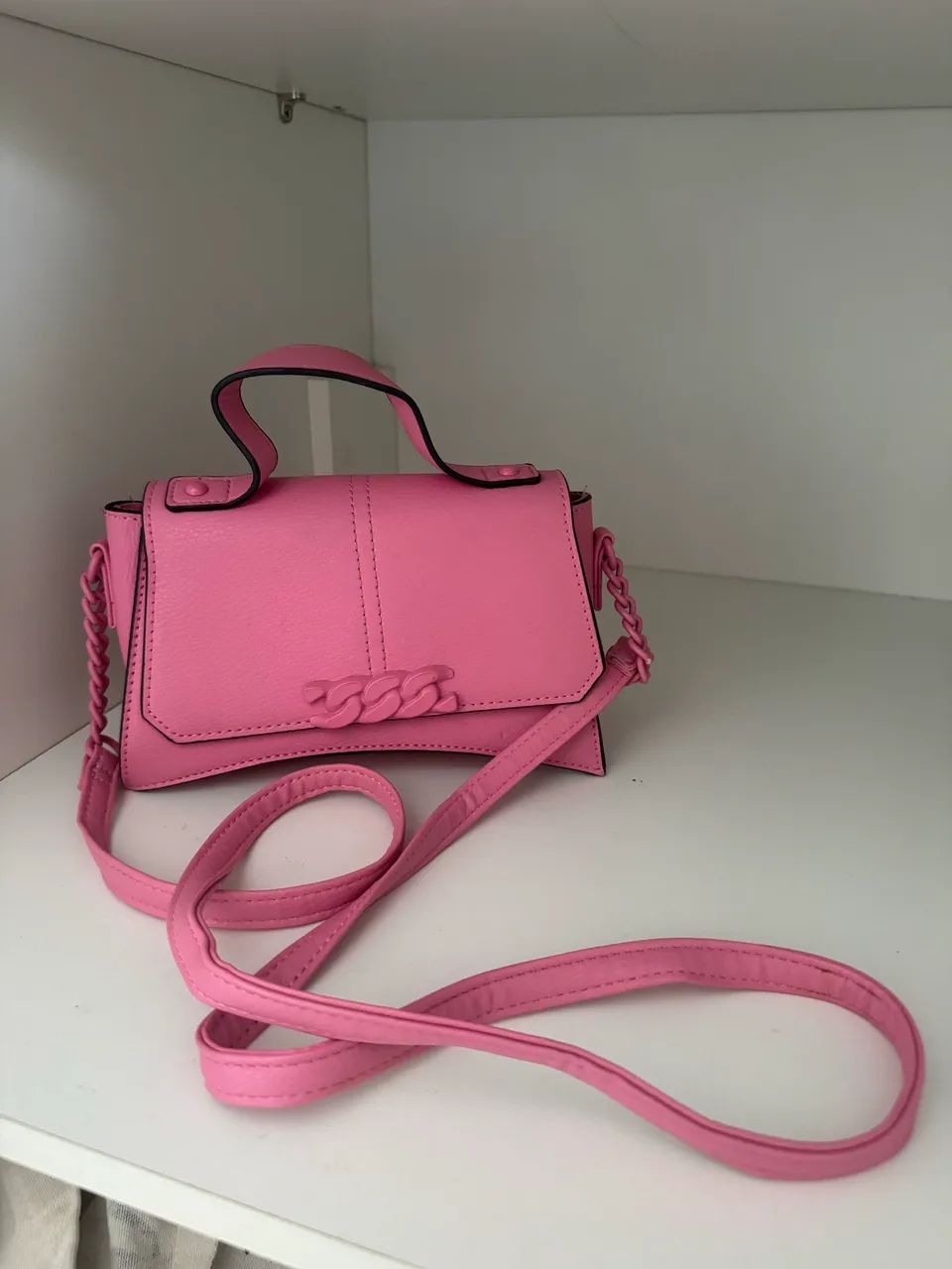 Vendo Bolsa rosa nunca usada  - Foto 2