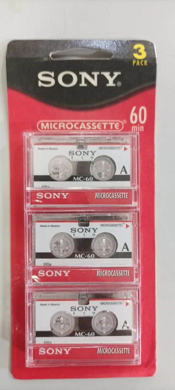 Fita Micro cassete Sony 