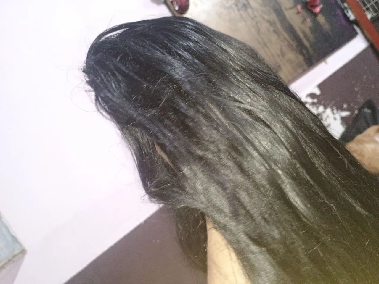 Cabelo 90cm rabo de cavalo  - Foto 3