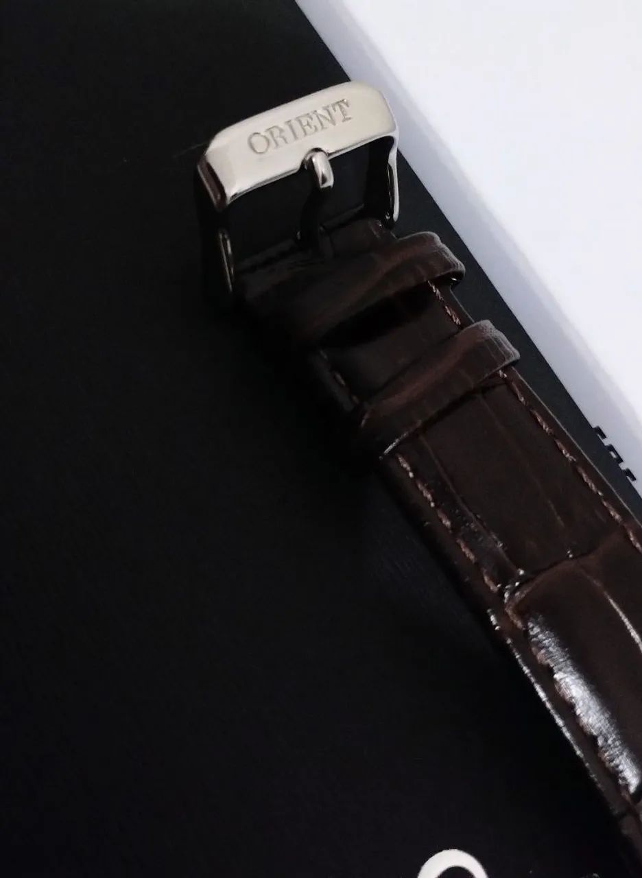 Relógio Orient Bambino Automático Ra-ap0105y30b - Foto 5