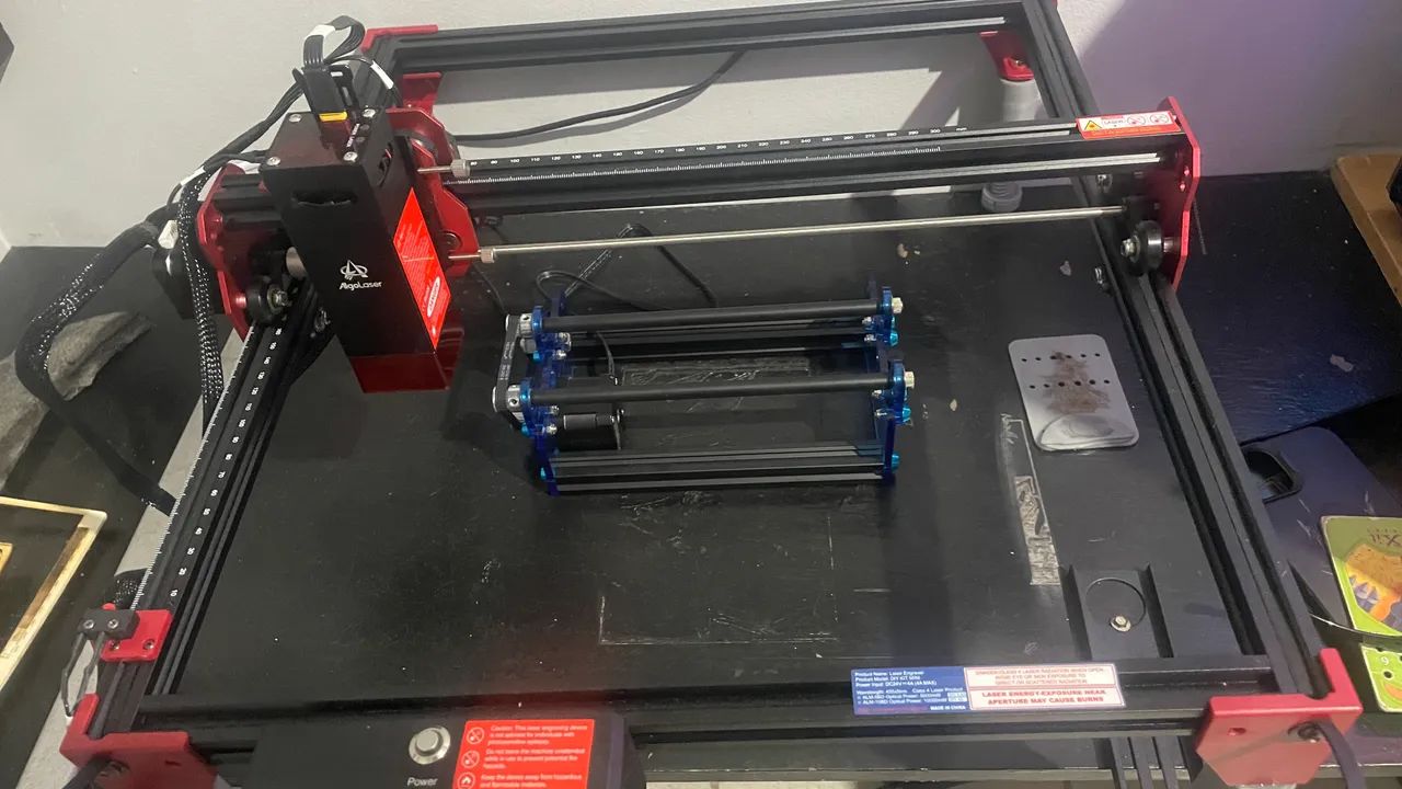 Vendo ou troco Gravadora/corte a laser ALGOLASER Nova! - Foto 5