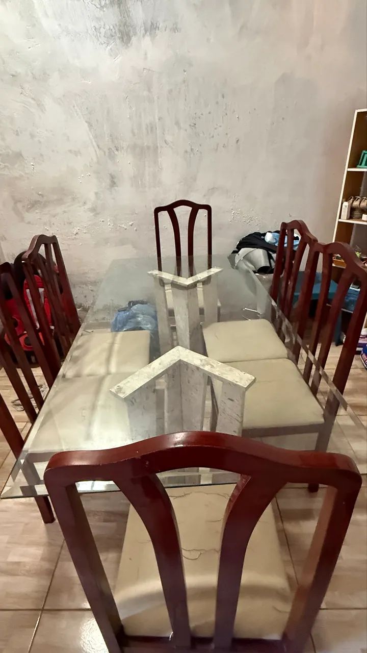 MESA DE VIDRO 2M VENDER LOGO  - Foto 4