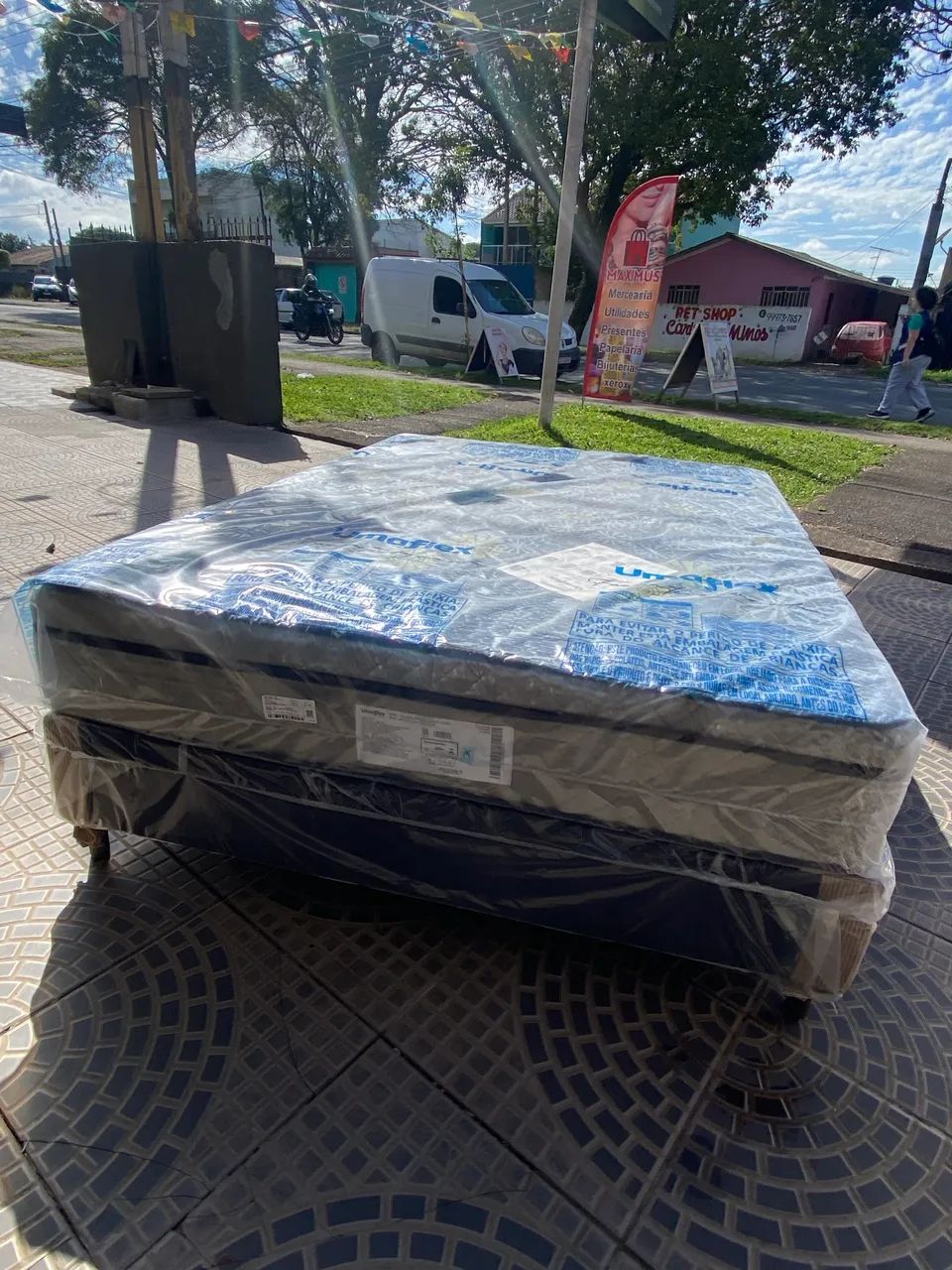 Cama Box com colchão de mola ensacada  - Foto 3