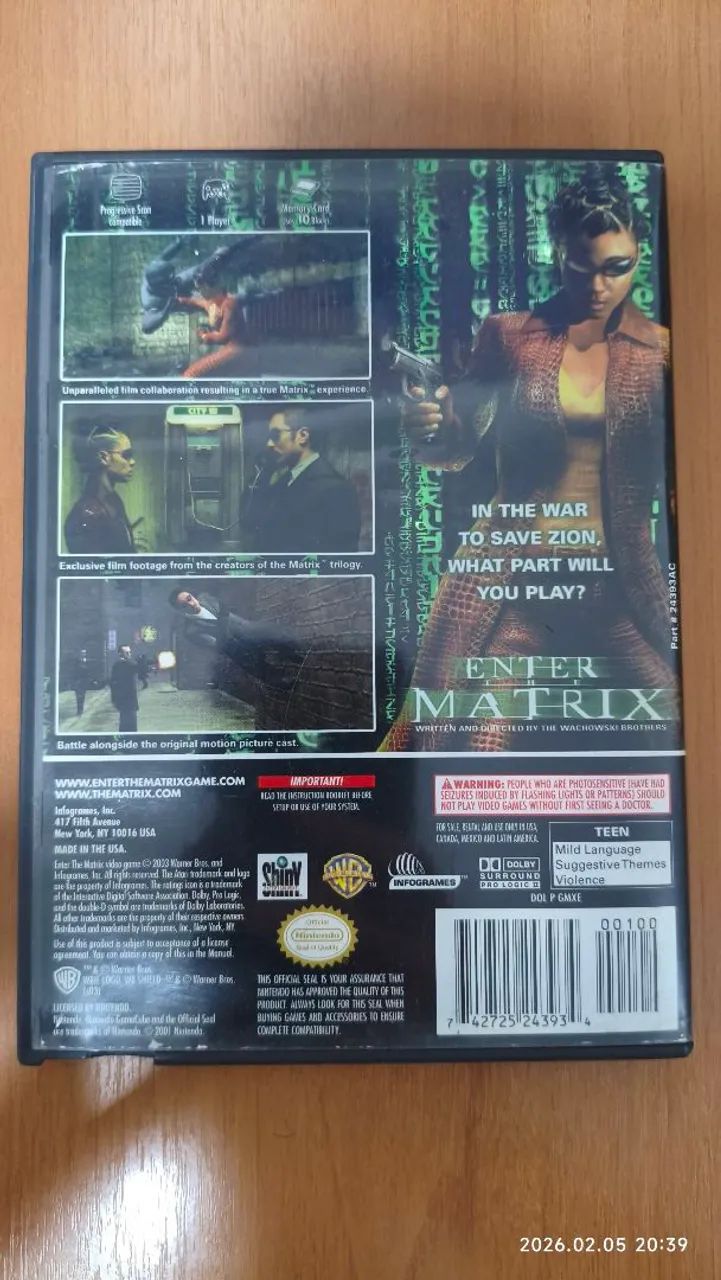 Enter the Matrix Game Cube - Foto 2