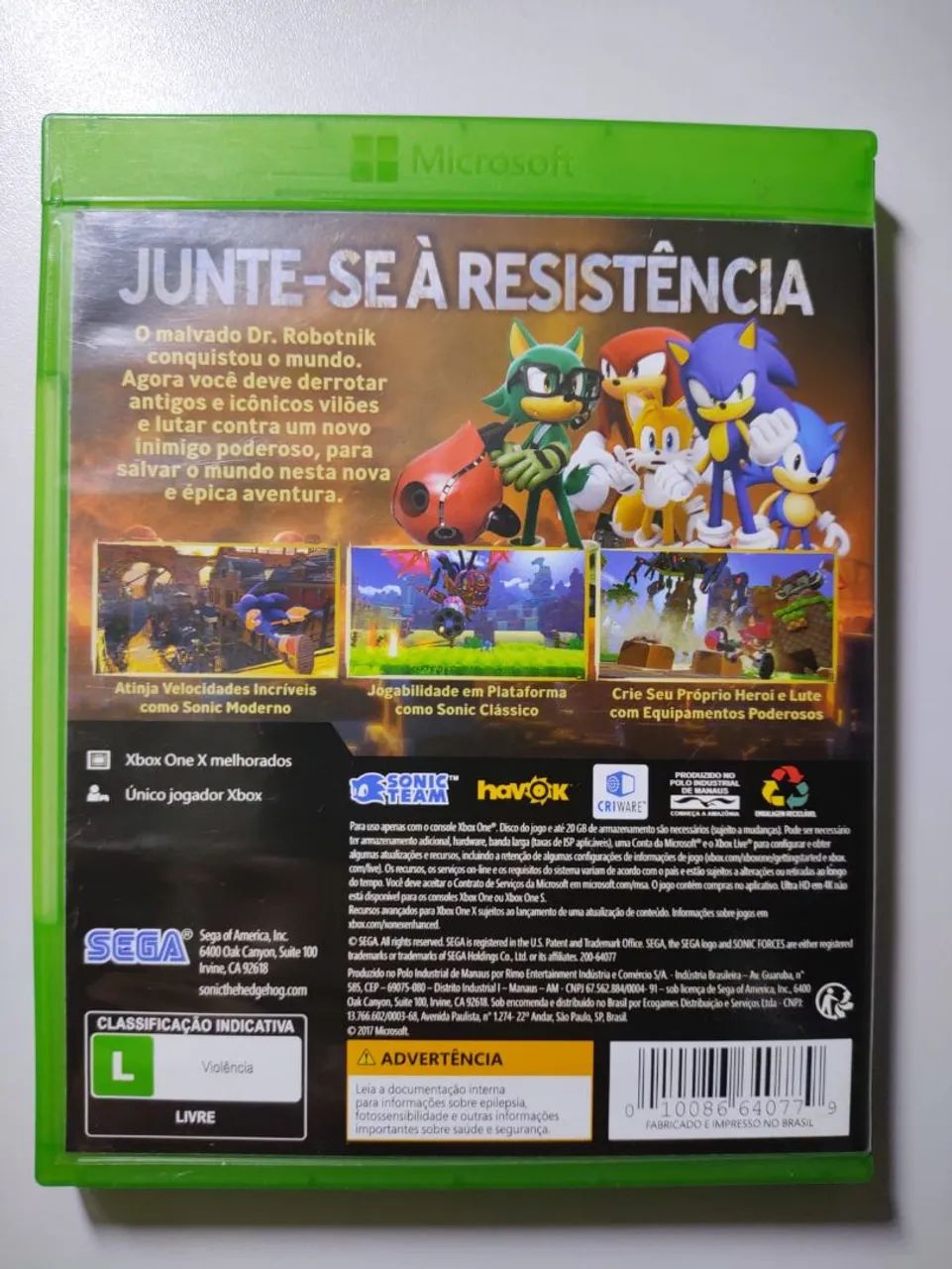 Vendo jogo Sonic Forces  - Foto 2