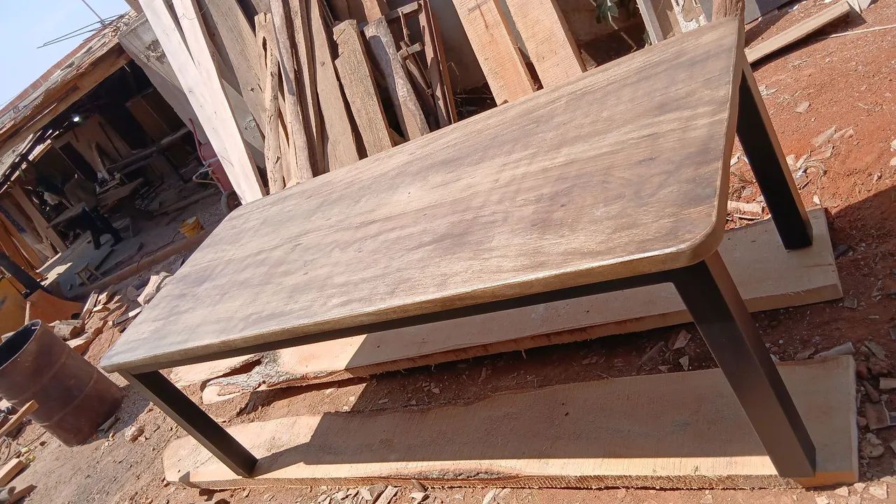 Mesa estilo industrial  - Foto 5