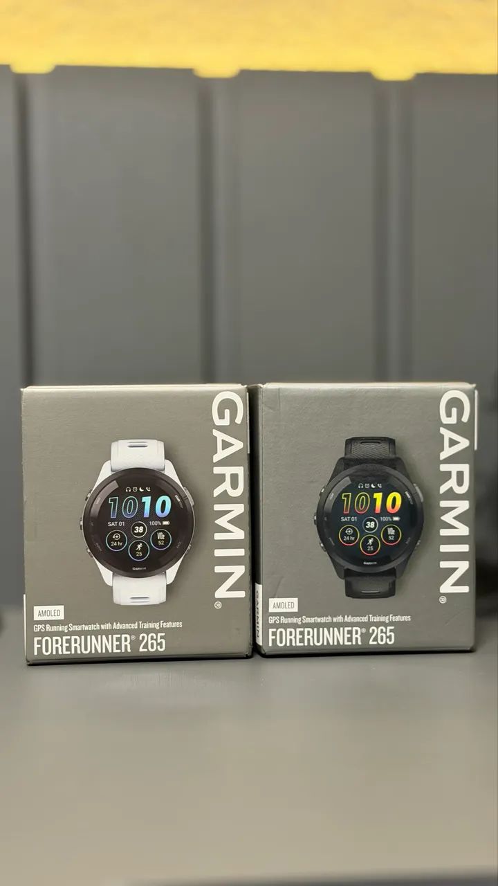 Smartwatch Garmin Forerunner 265 - Novo Garantia - Smartwatches