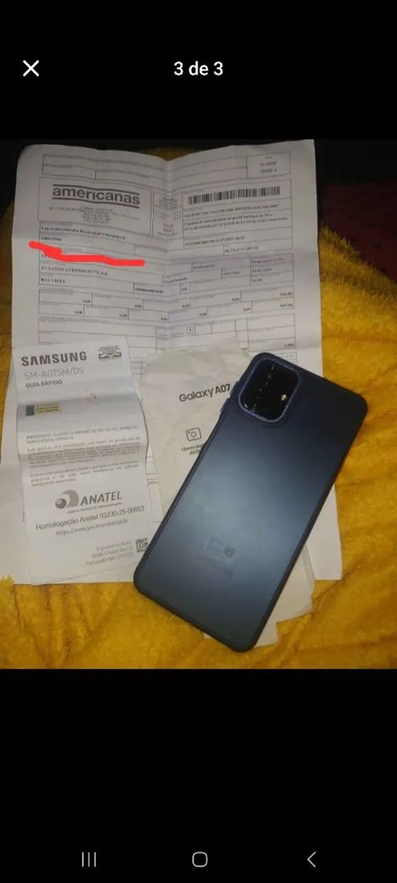 Samsung A07 novo
