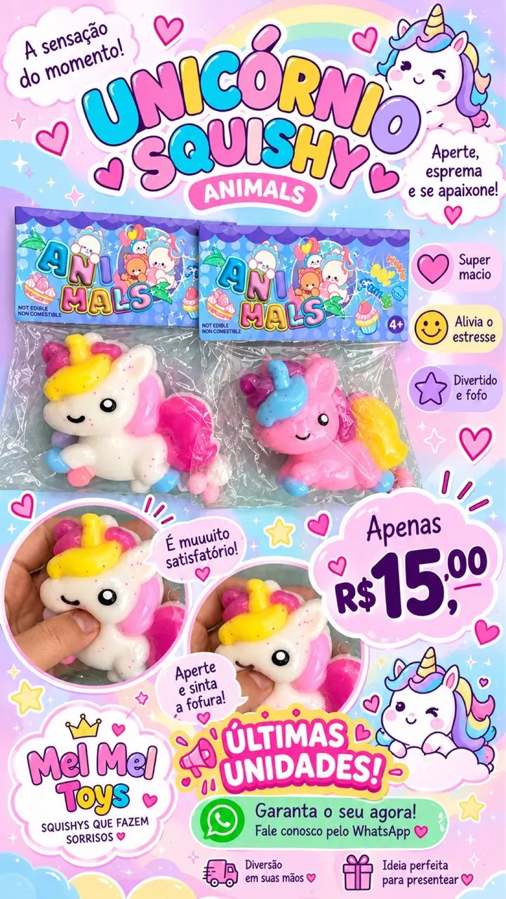 SQUISHYS FOFINHOS  - Foto 4
