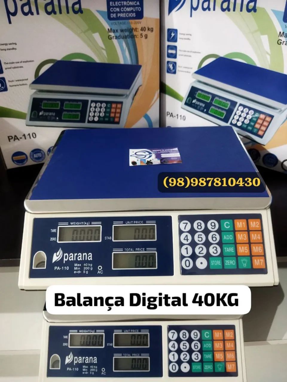 Balança Digital 3 Meses Garantia + entrega Gratis