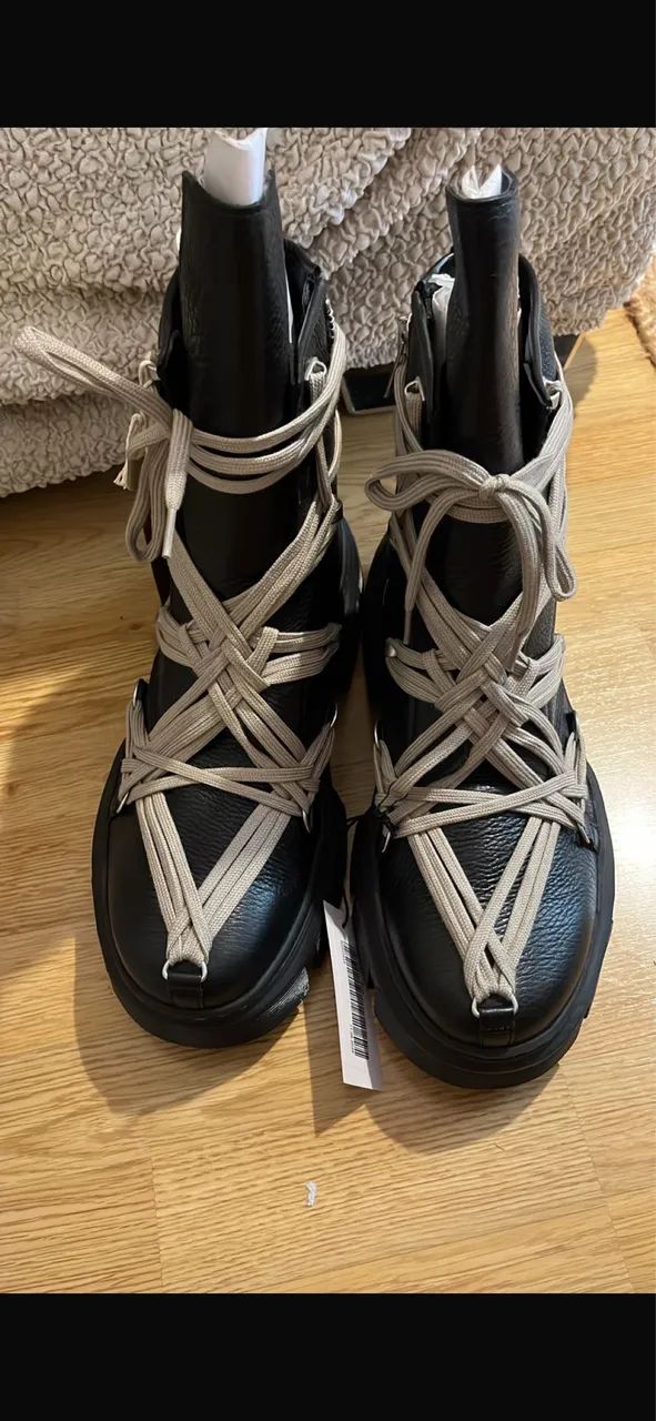 Dr. Martens x Rick Owens 1460 DMXL Megalace 'Black' - Calçados