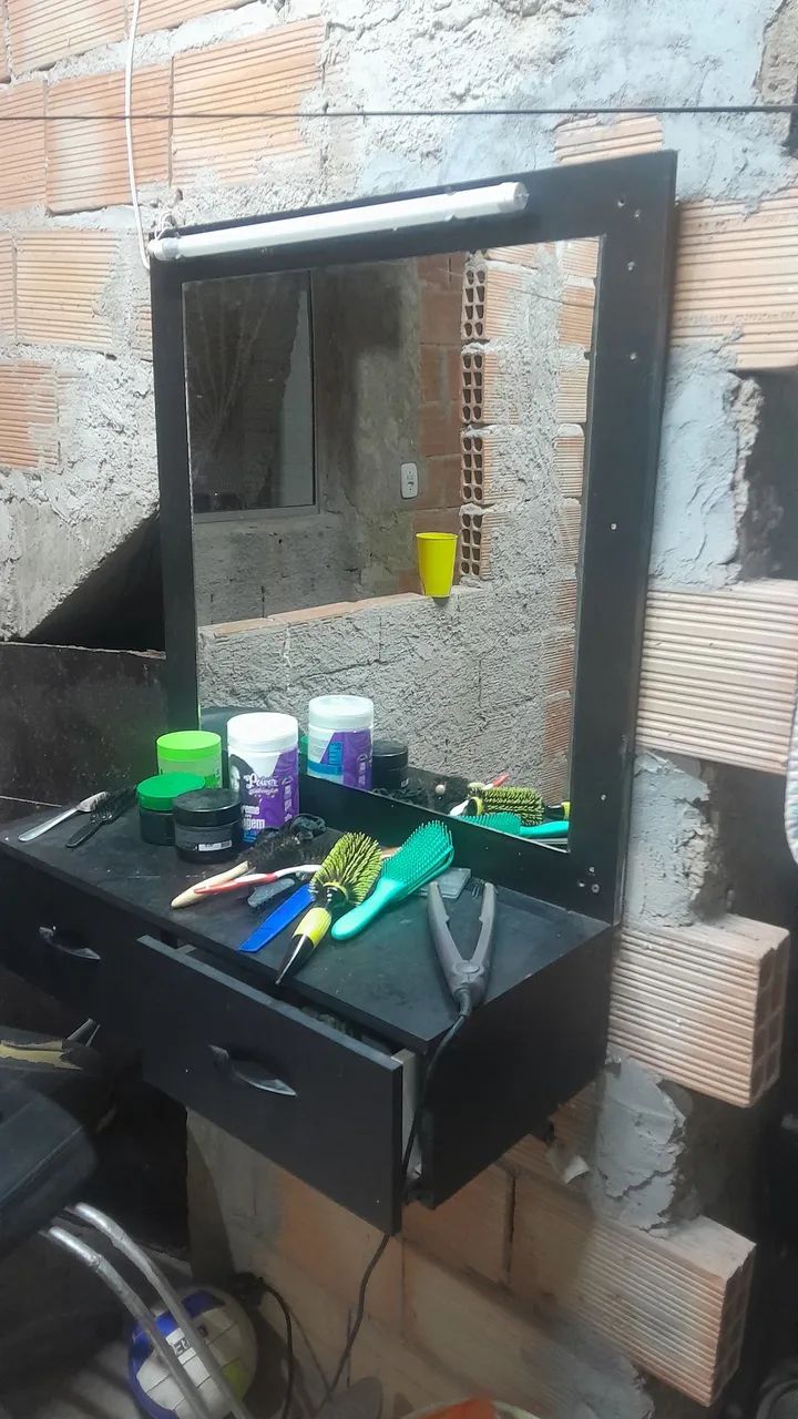 Bancada mais espelho