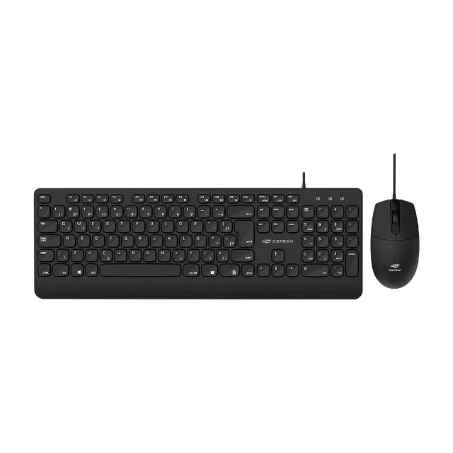 Kit Teclado e Mouse C3Tech KT-150BK - WZetta - Foto 2