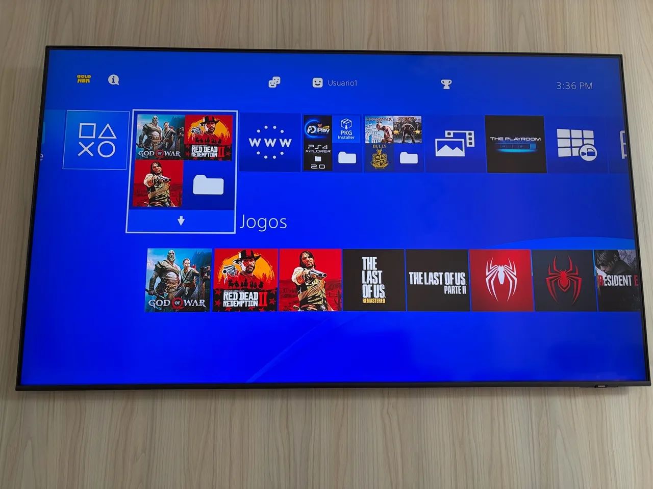 PS4 SLIM 1TB DESBLOQUEADO - Foto 5