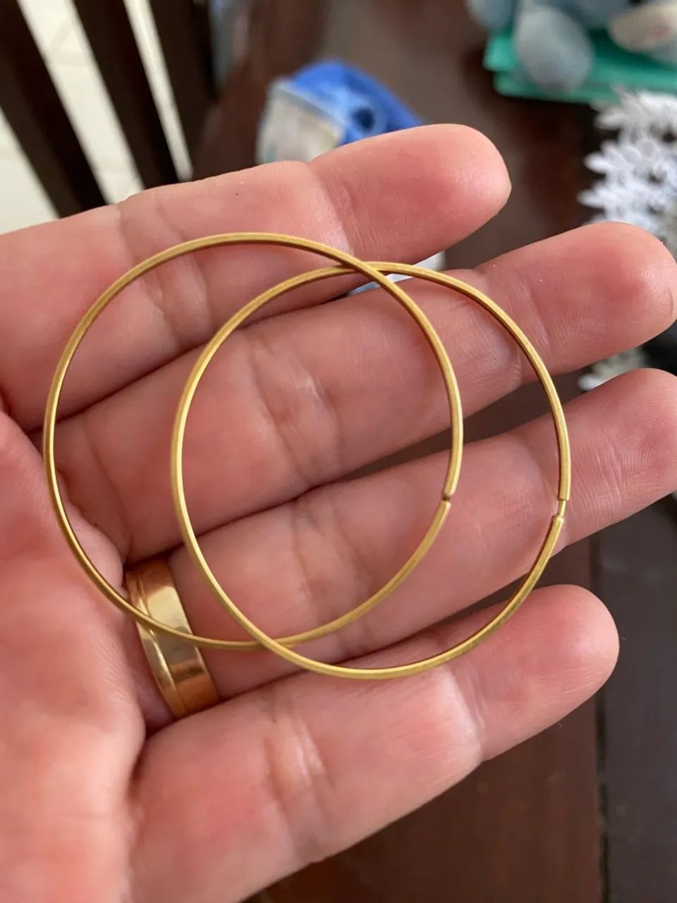 Argola de ouro 