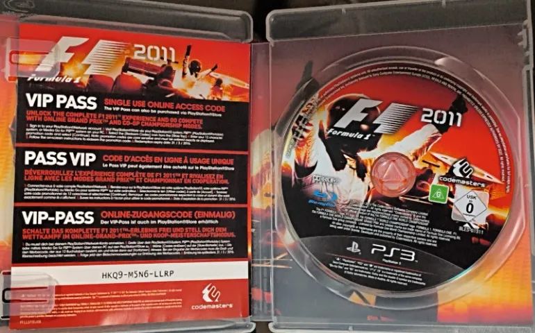 Lote 3 Fórmula 1 para PS3 F1 2012 2011 2010 - Foto 3