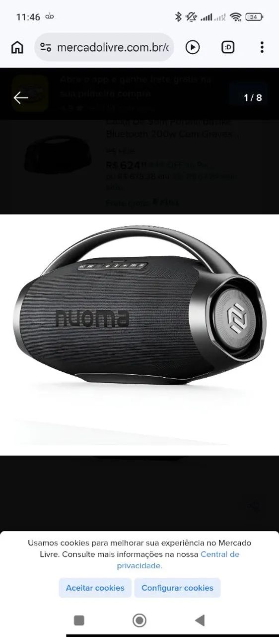 Caixa nuoma - Foto 4
