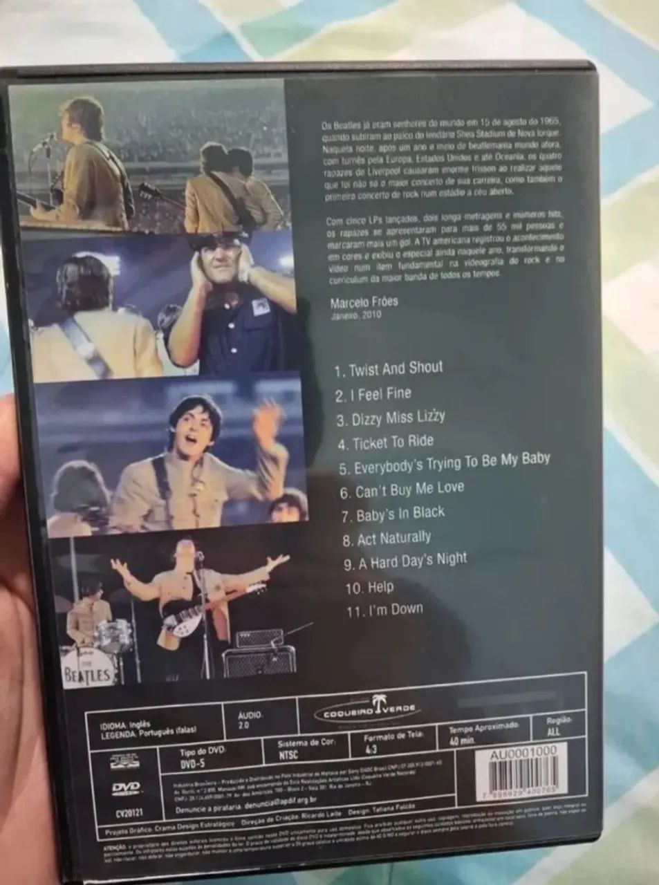 DVD BEATLES SHEA STADIUM ( USADO ) - Foto 2