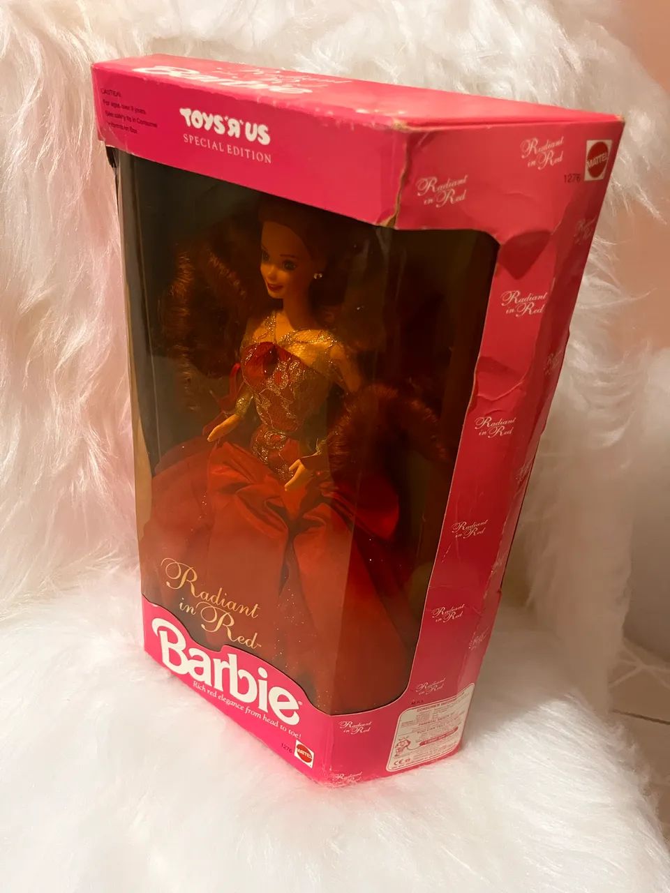Barbie "Radiant in Red", uma edição especial de 1992 - Foto 4