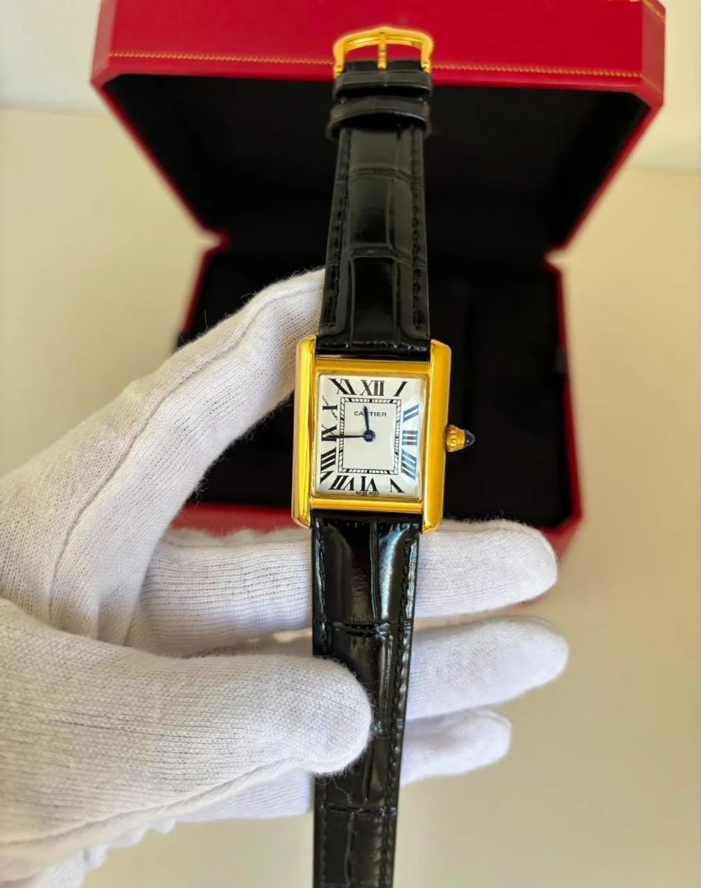 Relogio cartier tank louis eta  - Foto 2