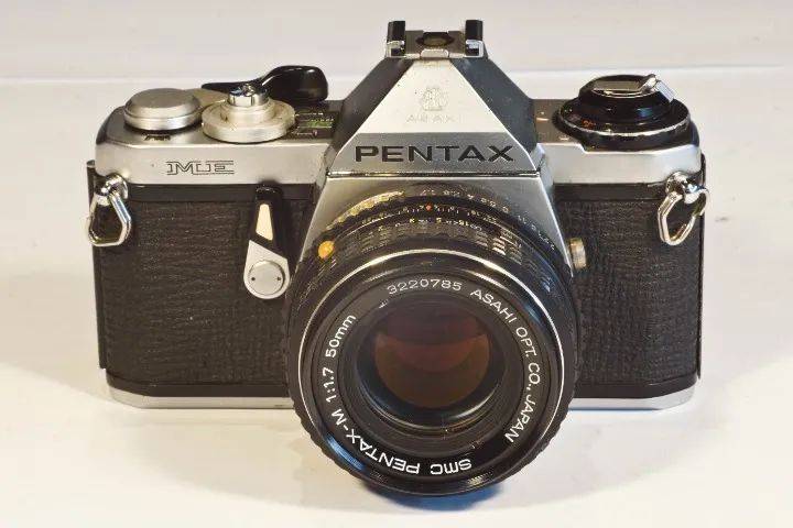 完動品 PENTAX ME SUPER PENTAX-M 50mm F1.7 Câmera pentax ME com lente 50mf1.7 - Câmeras e Filmadoras - Rau