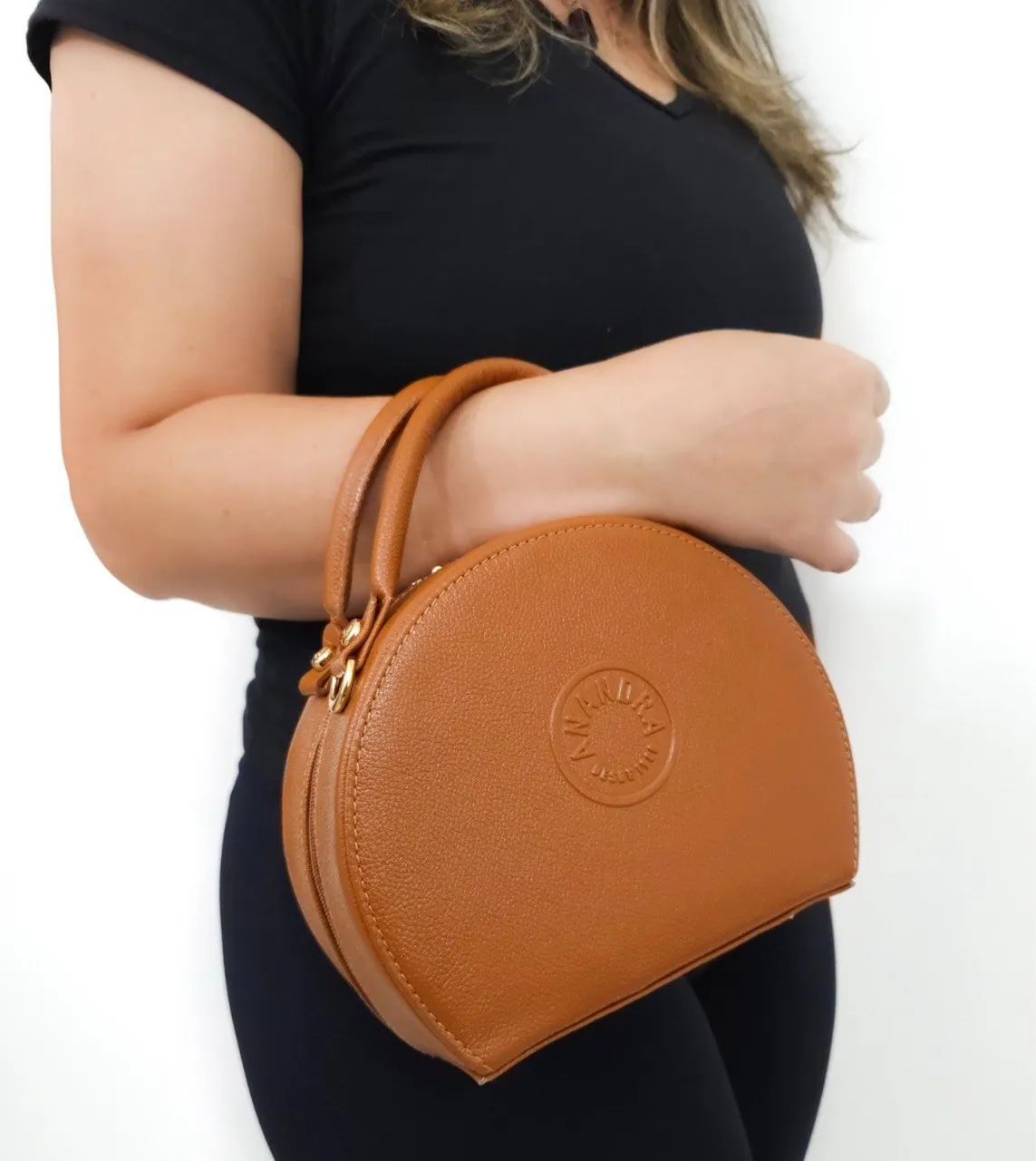 Bolsa de Couro Feminina Anandra 