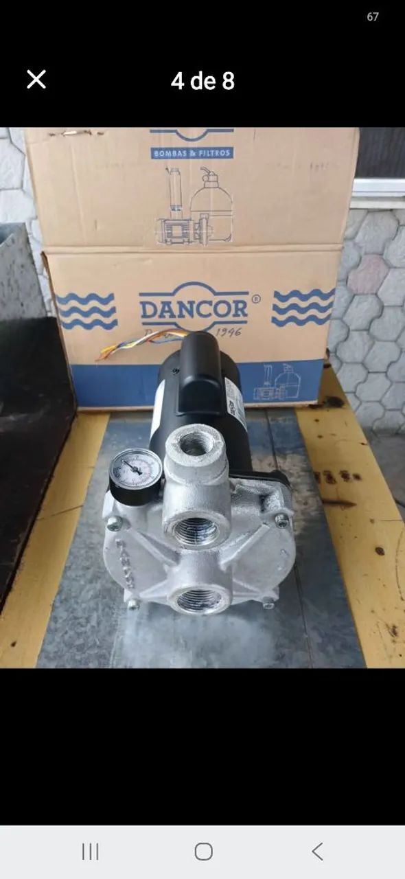Bomba Ejetora 1cv Dancor ( Vendo ou Troco) - Foto 3