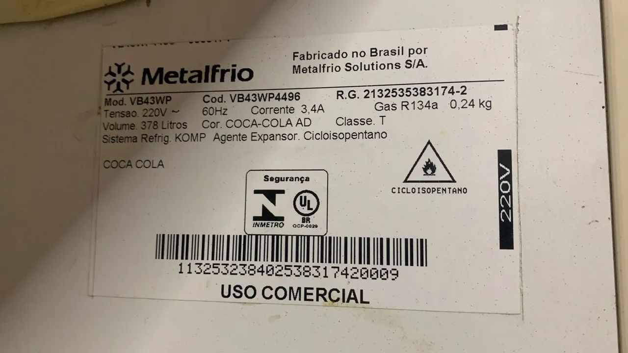 Freezer expositor coca-cola  - Foto 3